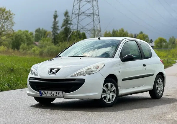 samochody osobowe Peugeot 206 cena 10455 przebieg: 235000, rok produkcji 2011 z Wieliczka